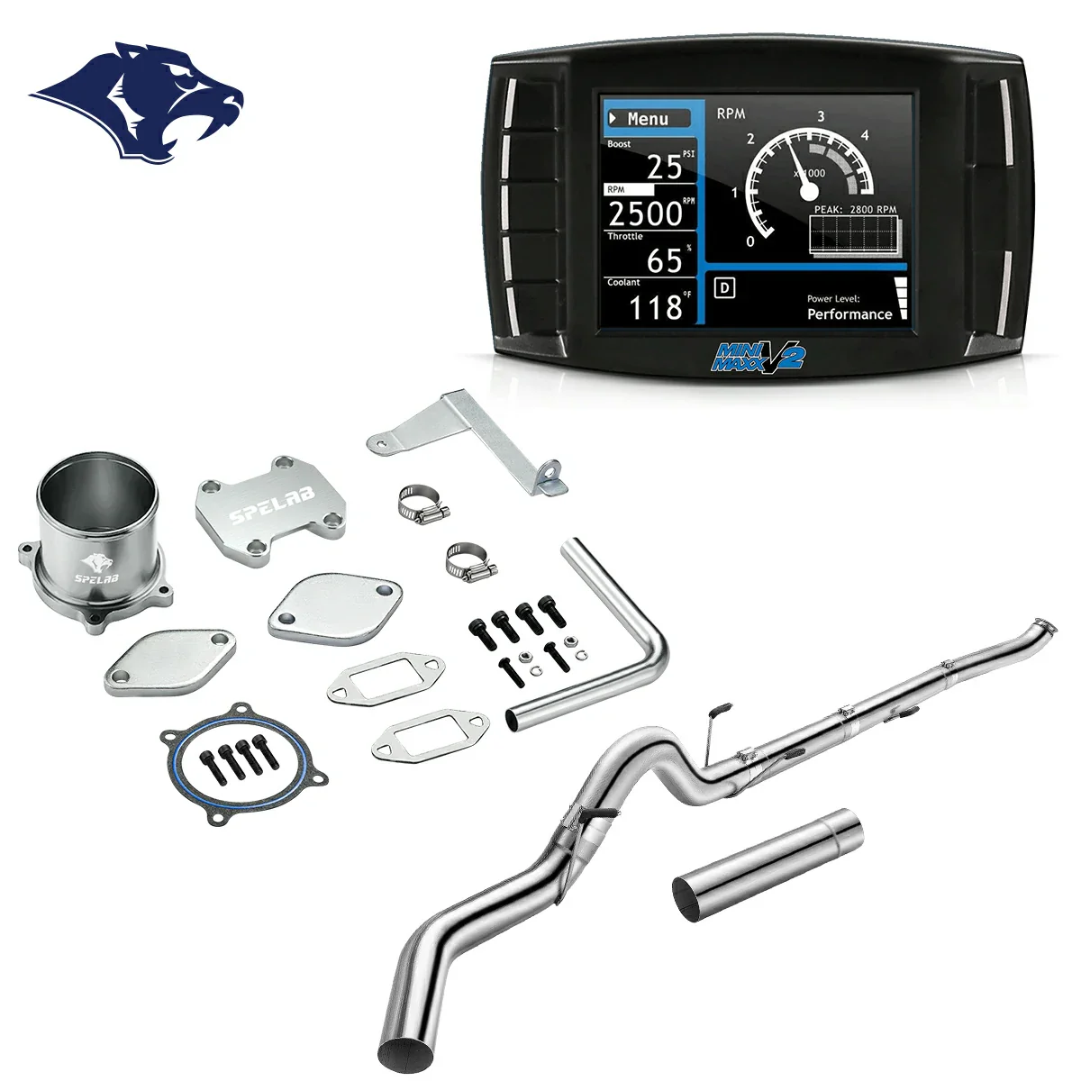 DPF/DEF/EGR Delete 2007.5-2009 Dodge Ram 2500 3500 6.7L Diesel All-in-One Kit |SPELAB - Image 12