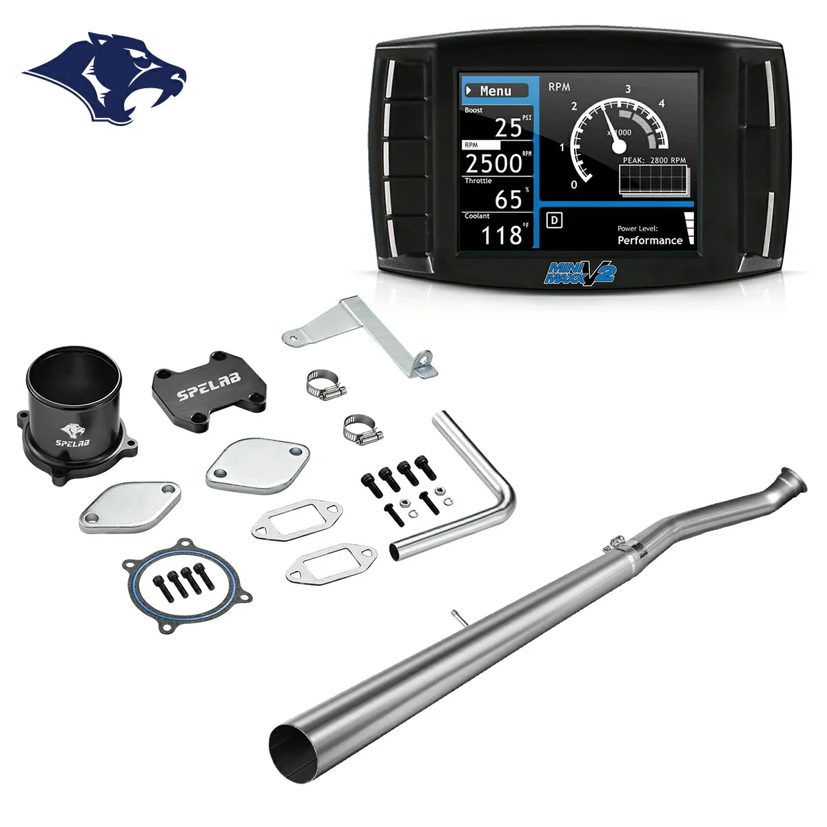 DPF/DEF/EGR Delete 2007.5-2009 Dodge Ram 2500 3500 6.7L Diesel All-in-One Kit |SPELAB - Image 13