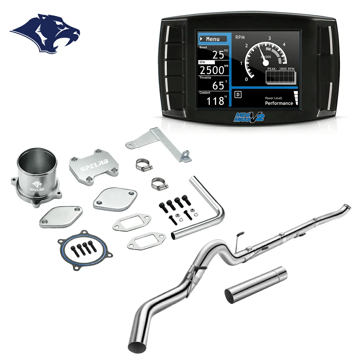 DPF/DEF/EGR Delete 2007.5-2009 Dodge Ram 2500 3500 6.7L Diesel All-in-One Kit |SPELAB - Image 24