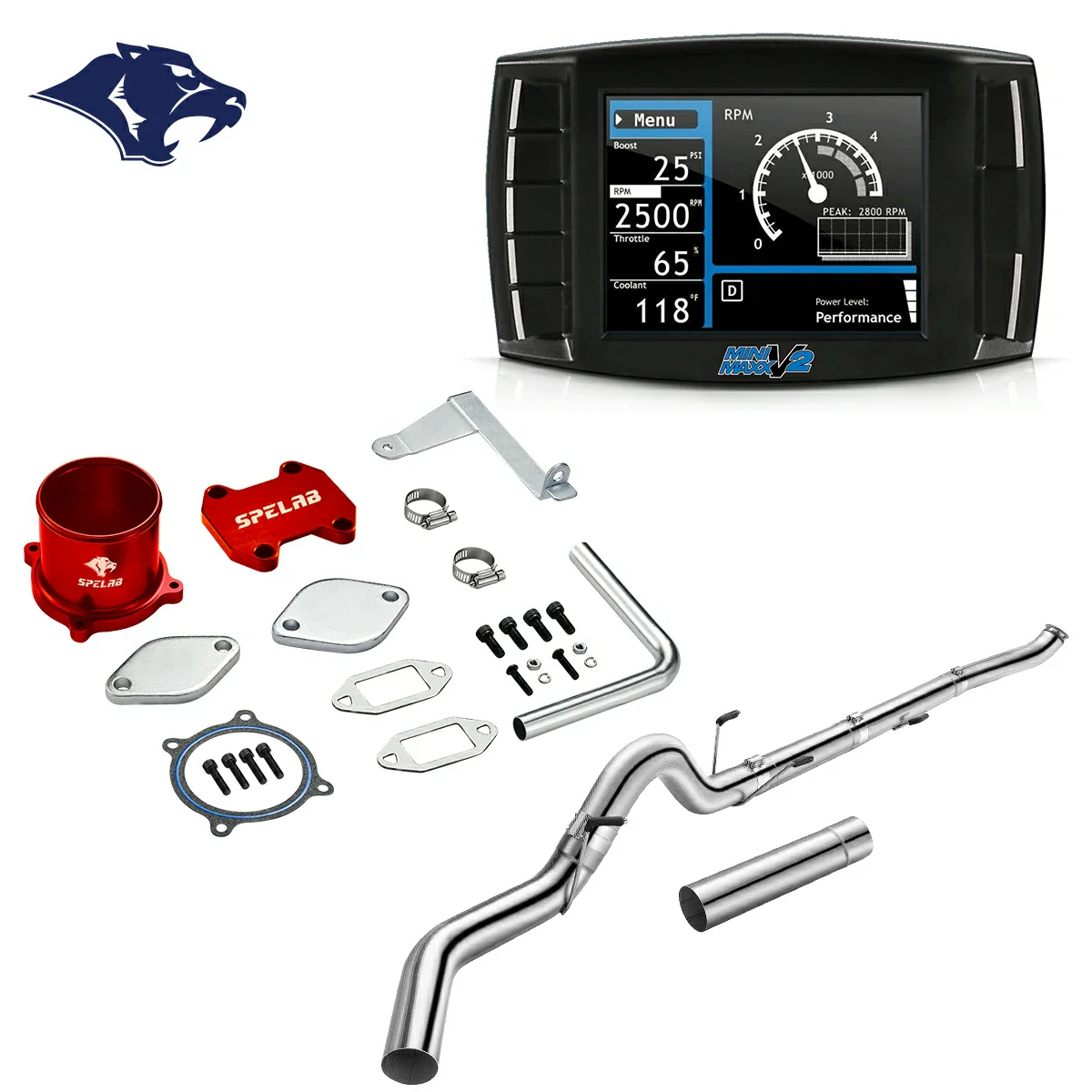 DPF/DEF/EGR Delete 2007.5-2009 Dodge Ram 2500 3500 6.7L Diesel All-in-One Kit |SPELAB - Image 4