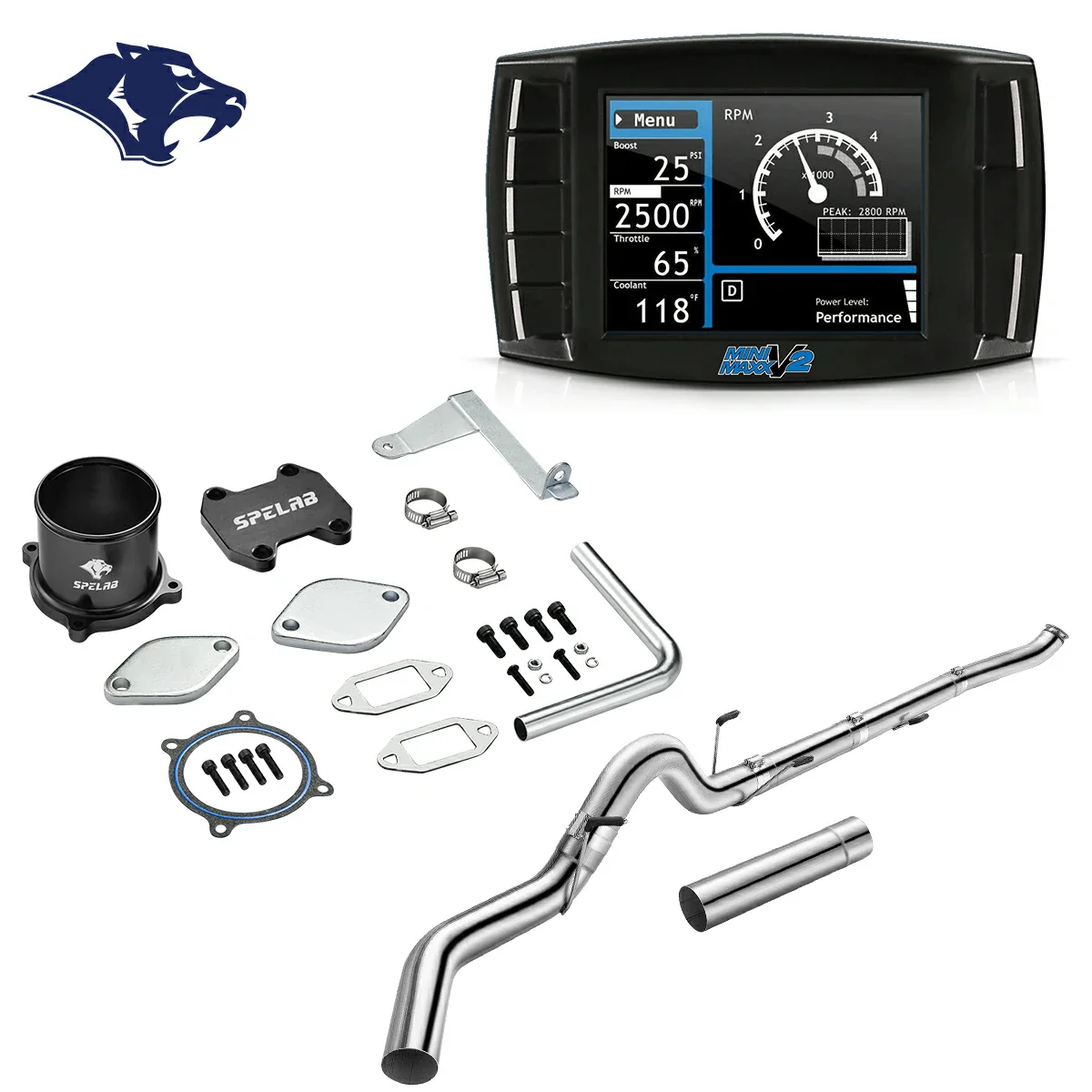 DPF/DEF/EGR Delete 2007.5-2009 Dodge Ram 2500 3500 6.7L Diesel All-in-One Kit |SPELAB - Image 8