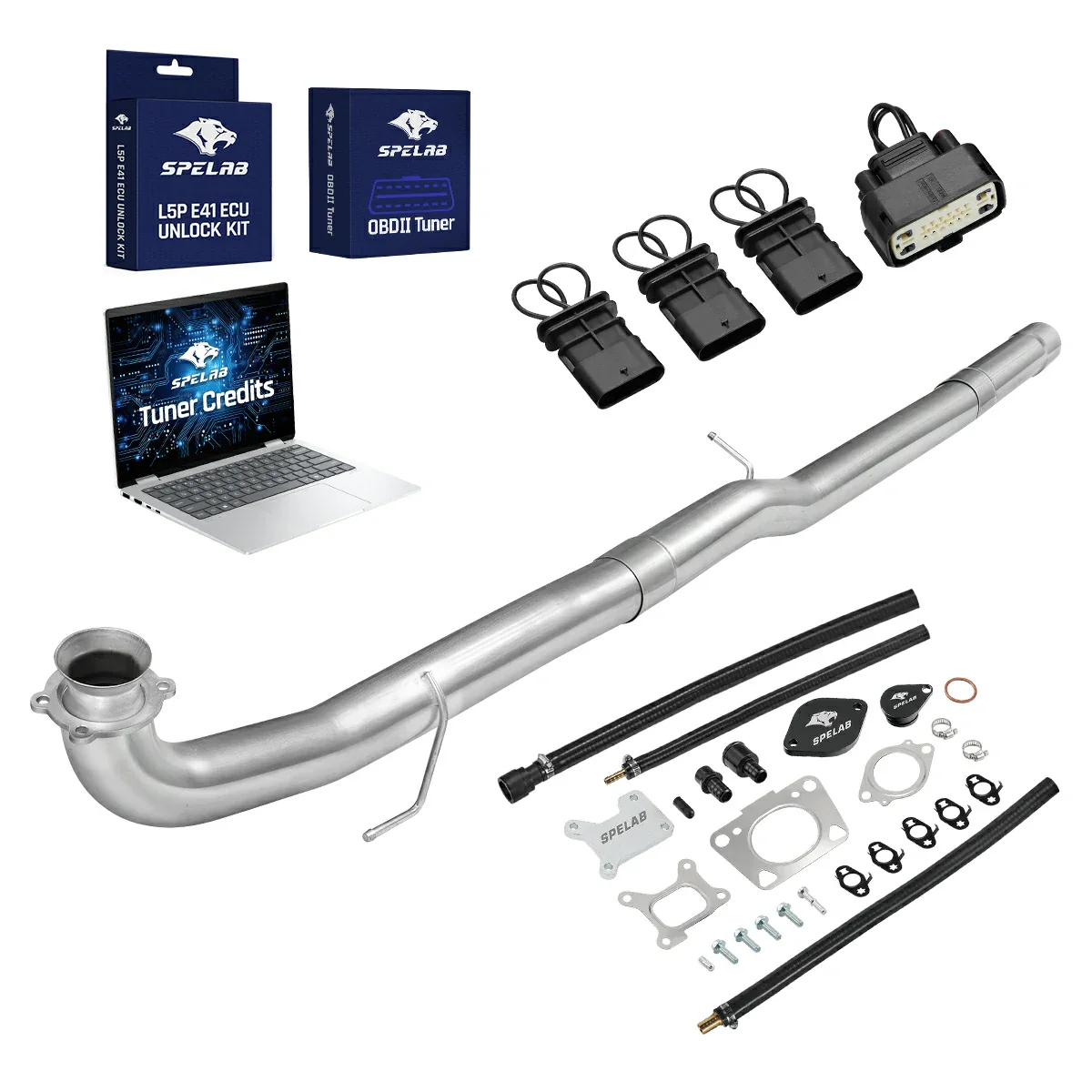 2017-2023 L5P 6.6L Duramax DPF/EGR/DEF Delete All-in-One Kit | SPELAB - Image 12