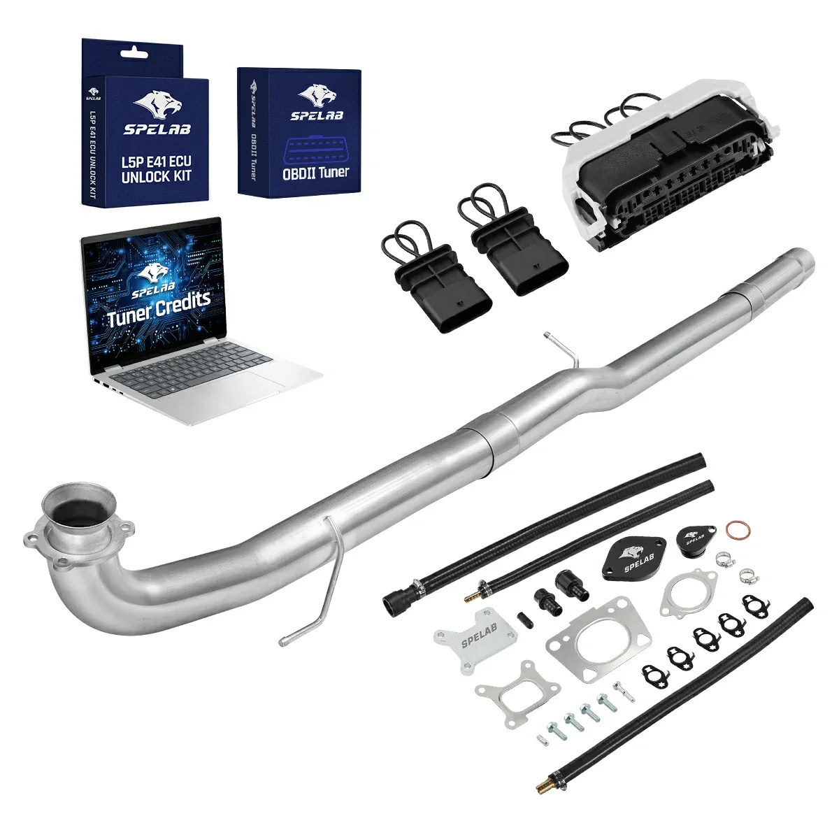 2017-2023 L5P 6.6L Duramax DPF/EGR/DEF Delete All-in-One Kit | SPELAB - Image 14