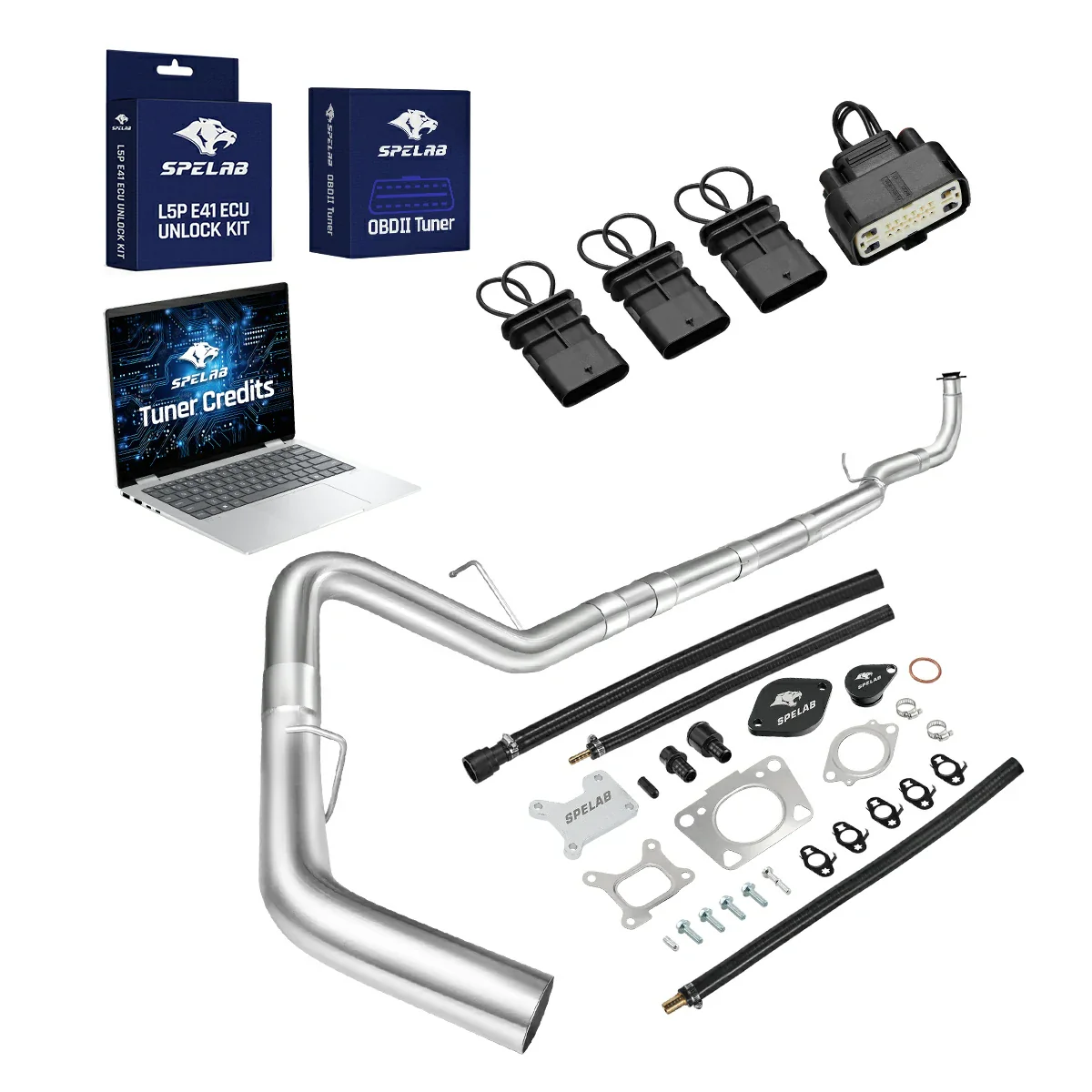 2017-2023 L5P 6.6L Duramax DPF/EGR/DEF Delete All-in-One Kit | SPELAB - Image 8