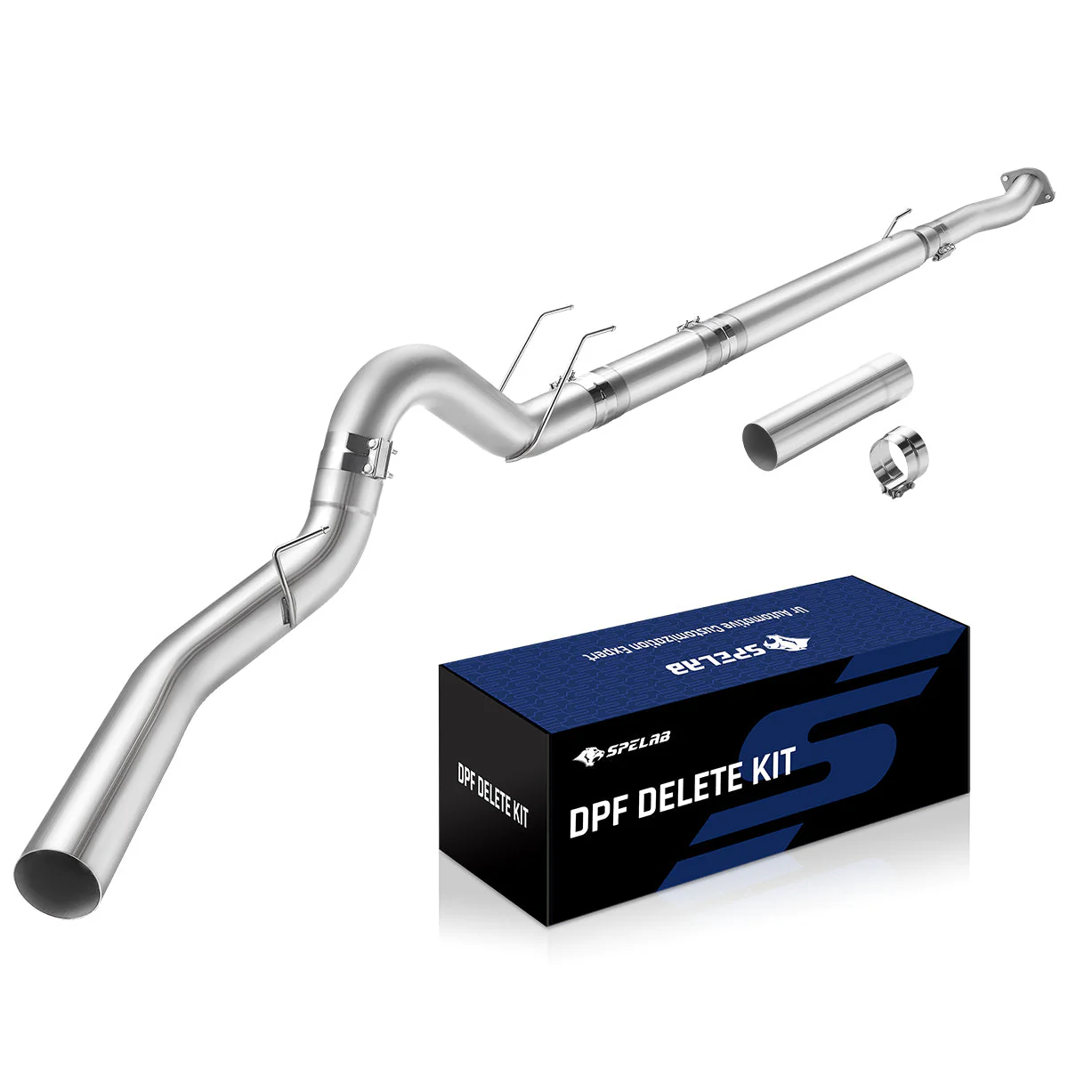 4‘’/5‘’ DPF Delete Race Pipe Exhaust for 2011-2024 Ford 6.7 Powerstroke F250 F350 F450 - Image 19