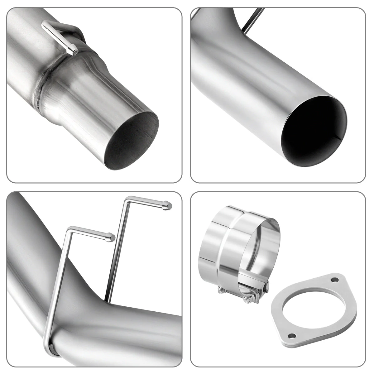 4"/5" Downpipe-Back Exhaust System for 2020-2024 Ford 6.7 Powerstroke F250 F350 F450 - Image 3