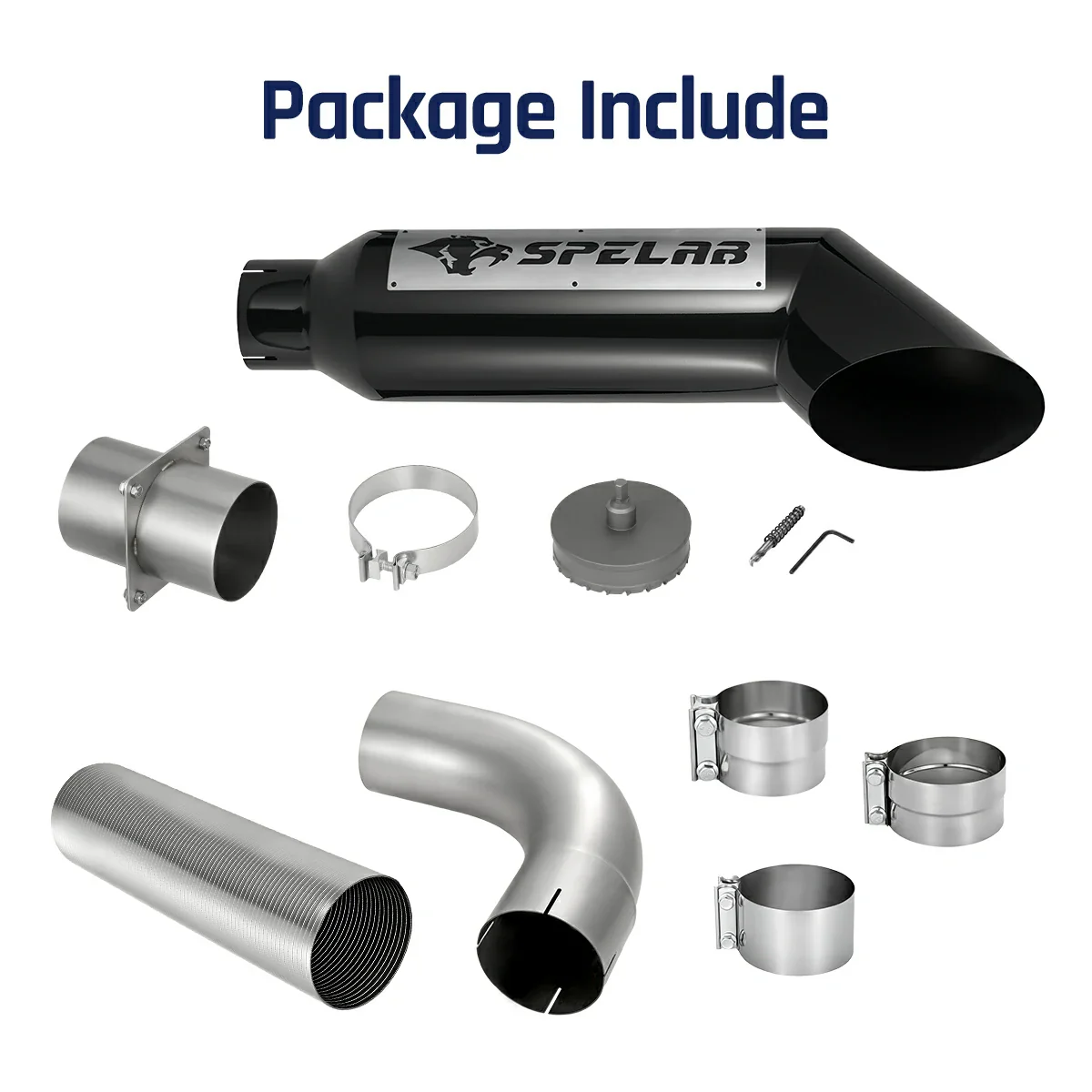 4‘’/5‘’  Exhaust Stack Install Kit - Image 11