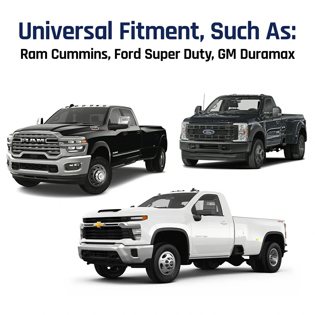 4"/5"Inlet 7"/8"Outlet 36"Tall Exhaust Stack Tip for Pickup - Image 9