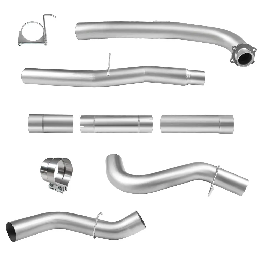 4‘’ Downpipe-Back 2017-2019 L5P 6.6 Duramax DPF Delete Race Pipe - Image 6