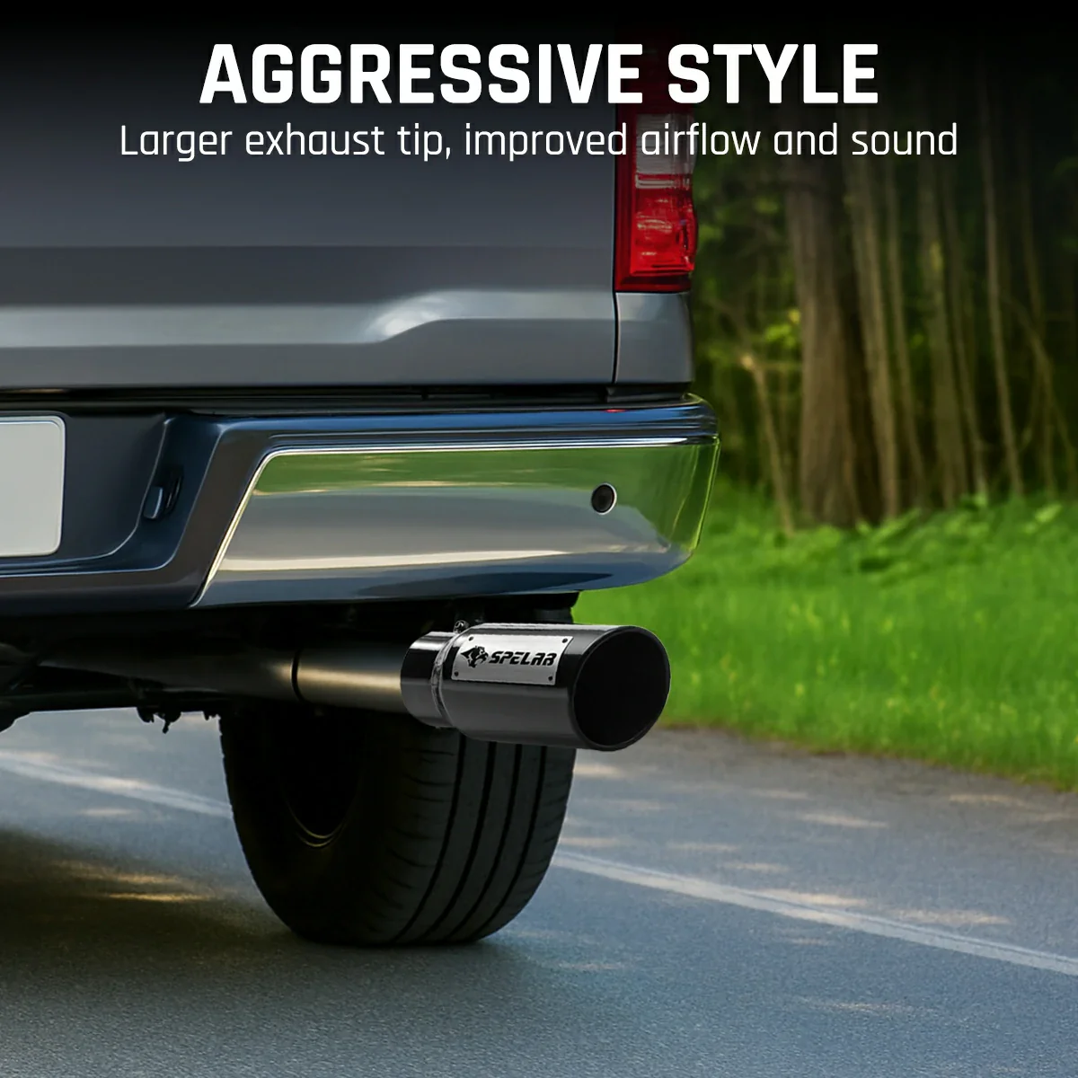 4'' DPF Back Exhaust Single Side Exit 2011-2016 6.7L Powerstroke Ford F250 F350 F450 - Image 4