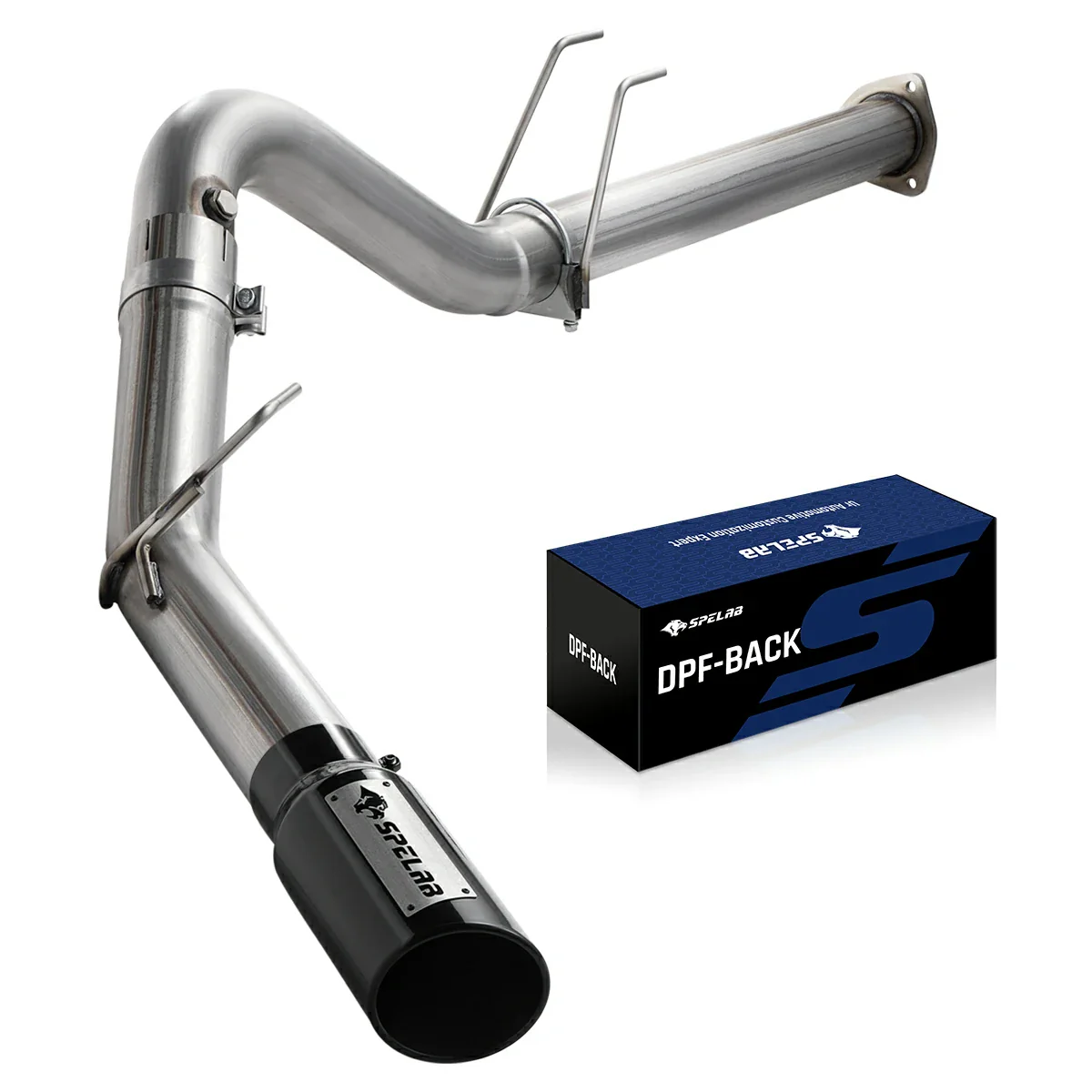 4'' DPF Back Exhaust Single Side Exit 2011-2016 6.7L Powerstroke Ford F250 F350 F450 - Image 8