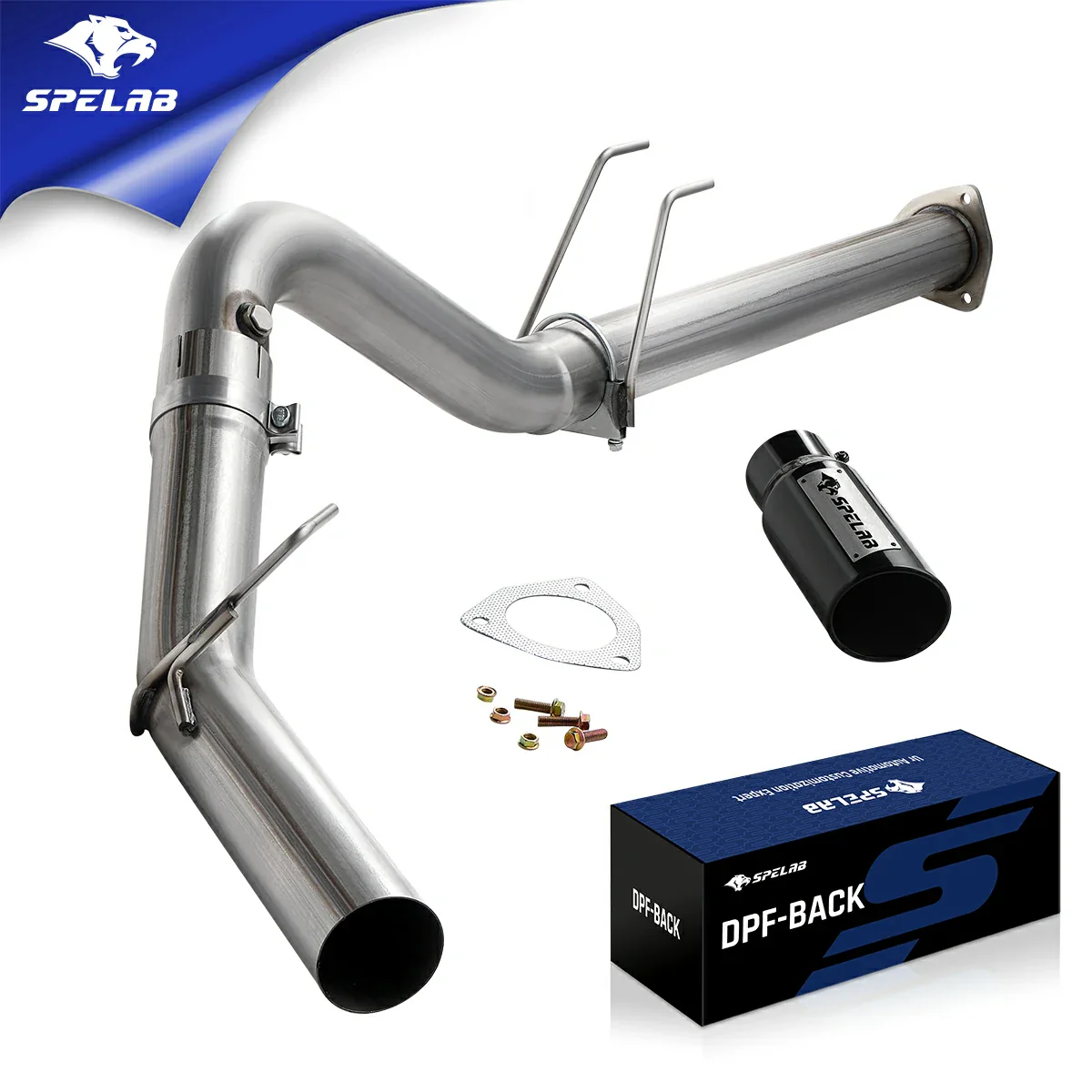 4'' DPF Back Exhaust Single Side Exit 2011-2016 6.7L Powerstroke Ford F250 F350 F450 - Image 9