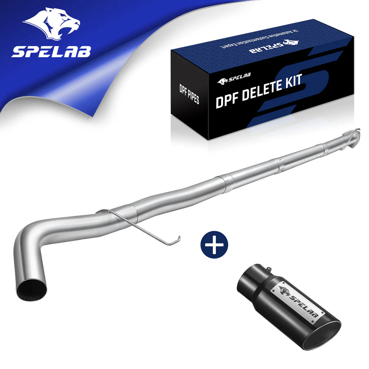 For 4"/5" DPF Delete Exhaust 2011-2018 Dodge Ram 6.7L Diesel Cab & Chassis | SPELAB - Image 5