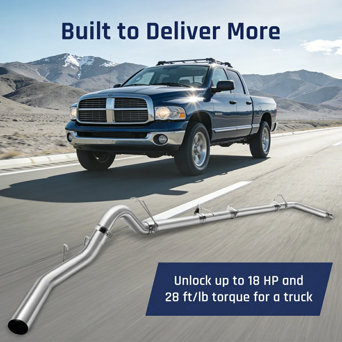 4" Turbo-Back Exhaust without Muffler for 98.5-02 Dodge Ram 2500/3500 5.9L Diesel - Image 5