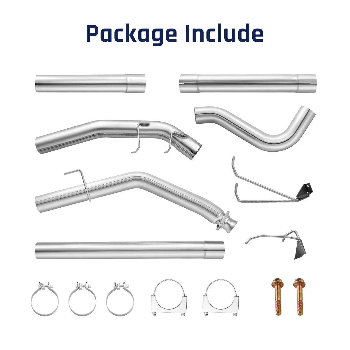 4" Turbo-Back Exhaust without Muffler for 98.5-02 Dodge Ram 2500/3500 5.9L Diesel - Image 6