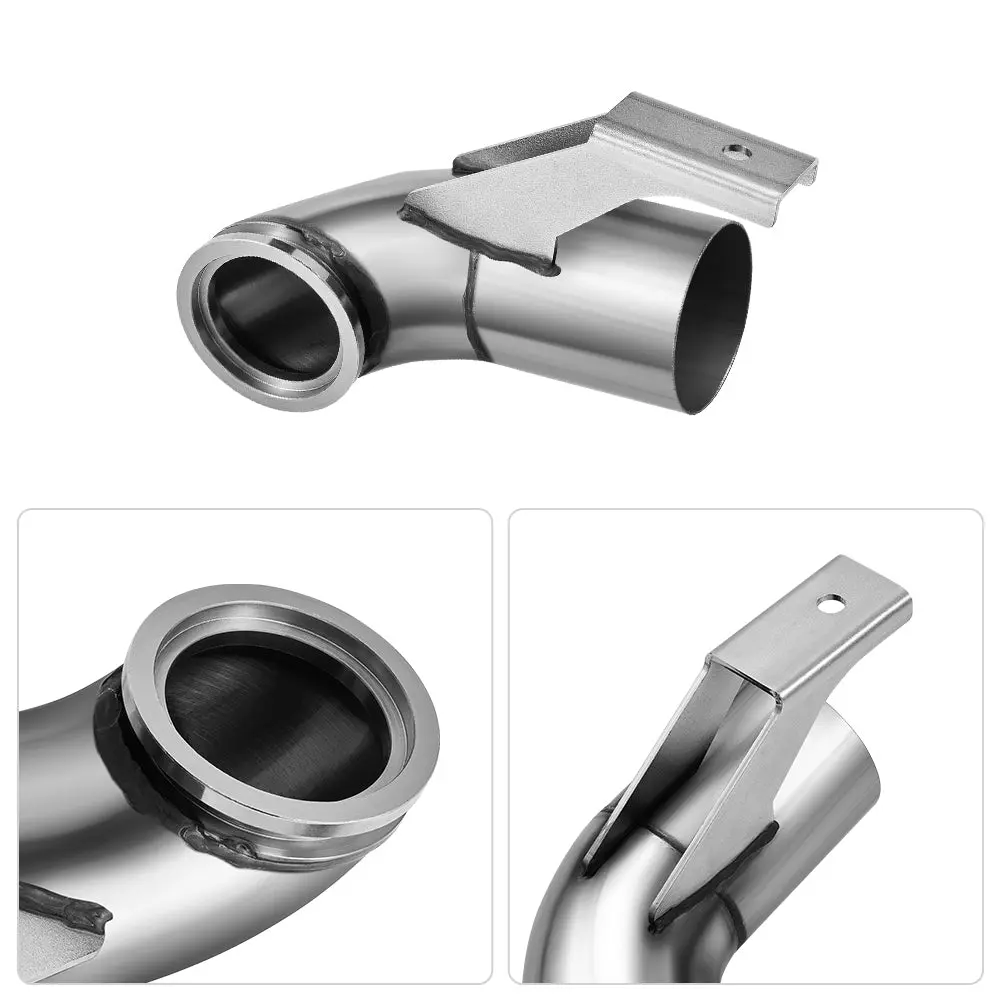4‘’ Turbo Downpipe Exhaust For 2015-2019 Ford 6.7L Powerstroke F250 F350 F450 F550 | SPELAB - Image 6