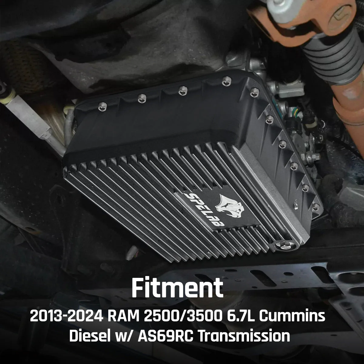AS69RC Transmission Pan for 2013-2024 Dodge RAM 2500/3500 6.7L | SPELAB - Image 6