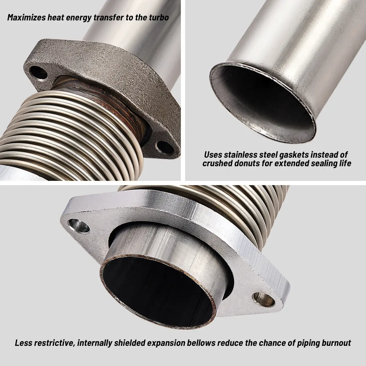 Bellowed Up-Pipe Kit & EBPV & Turbo For 1999.5-2003 7.3 Powerstroke Diesel | SPELAB - Image 7