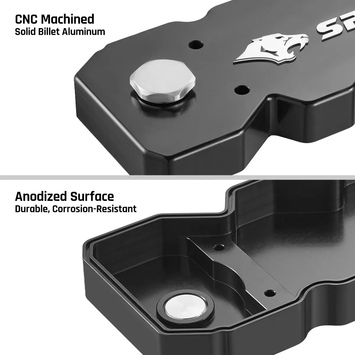 Billet Aluminum Valve Cover for 2003-2005 Dodge Ram 2500/3500 5.9L Diesel | SPELAB - Image 3