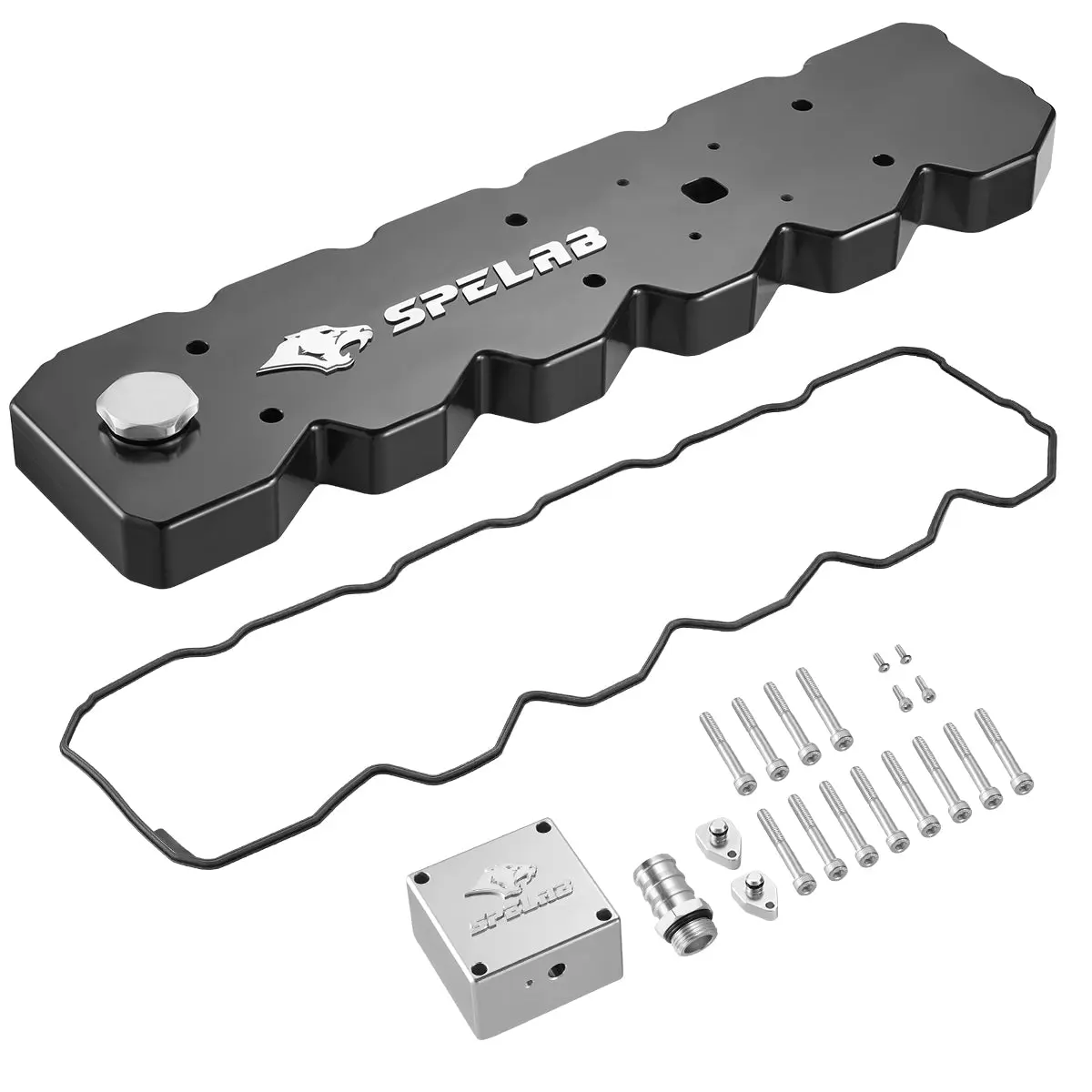 Billet Aluminum Valve Cover for 2003-2005 Dodge Ram 2500/3500 5.9L Diesel | SPELAB - Image 7