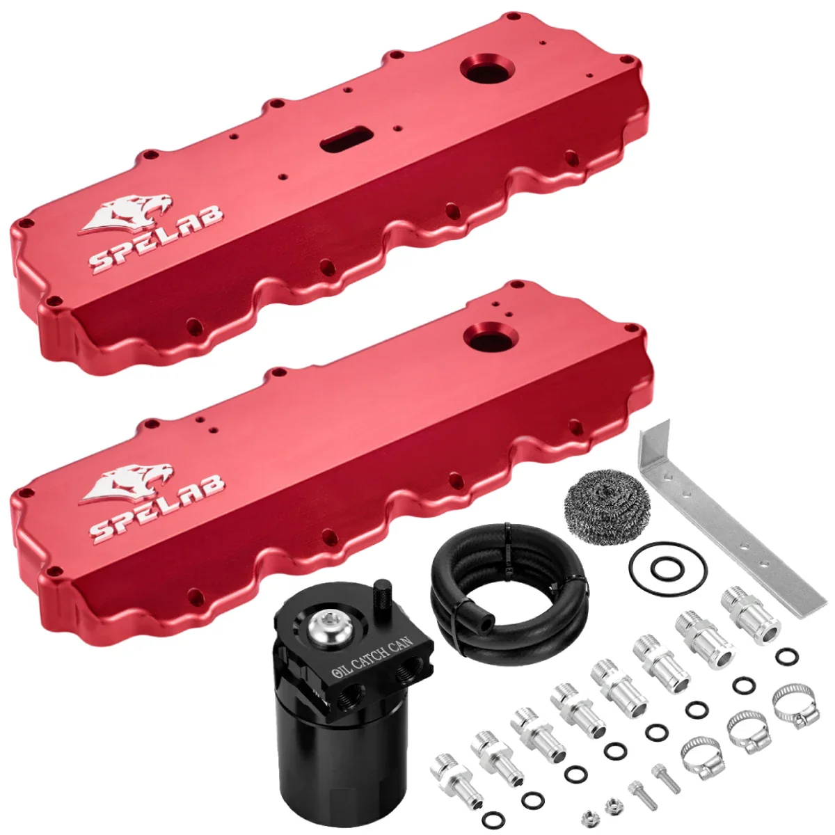 Billet Aluminum Valve Cover for 2004.5-2007 Ford F250 F350 F450 F550 6.0L Powerstroke | SPELAB - Image 12