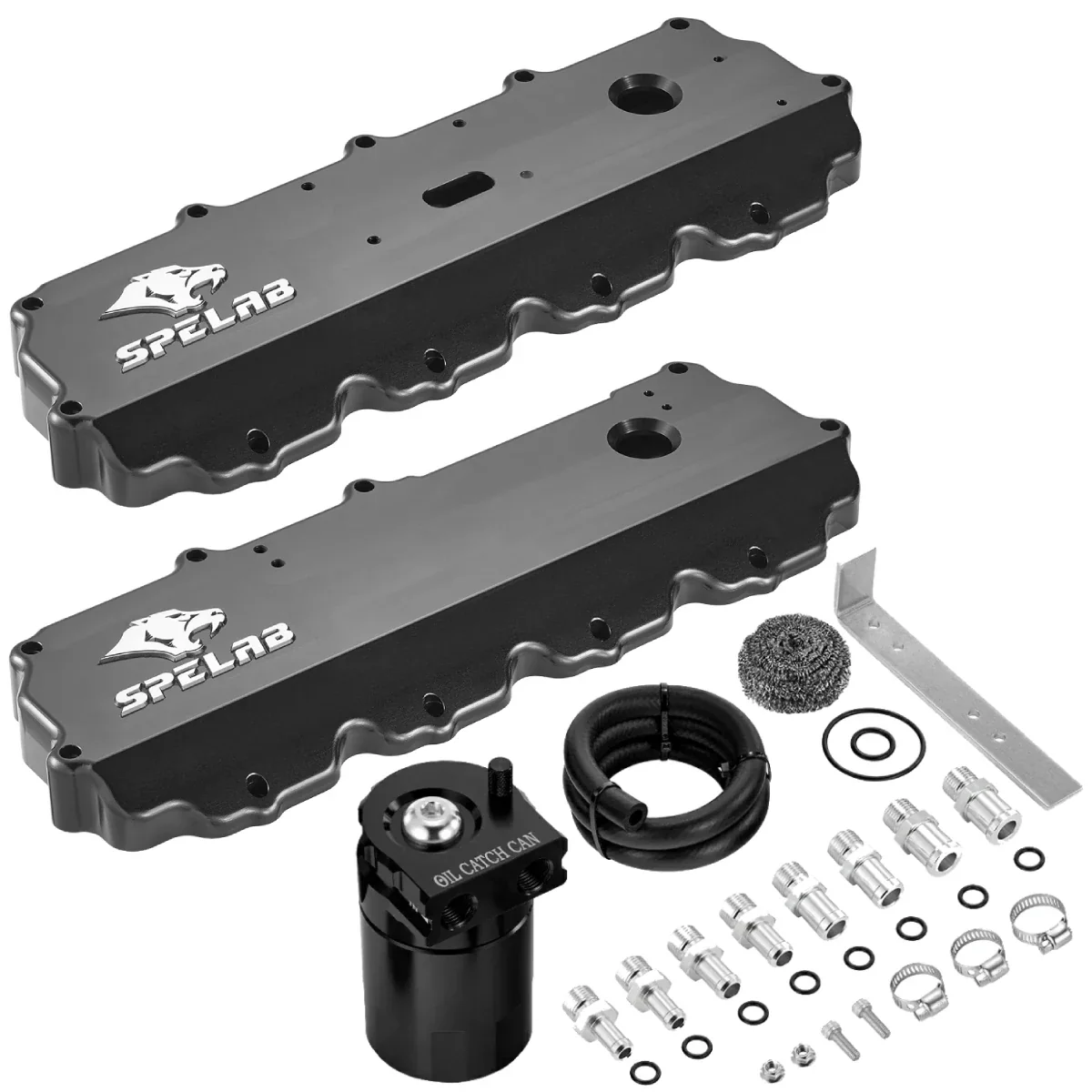 Billet Aluminum Valve Cover for 2004.5-2007 Ford F250 F350 F450 F550 6.0L Powerstroke | SPELAB - Image 13