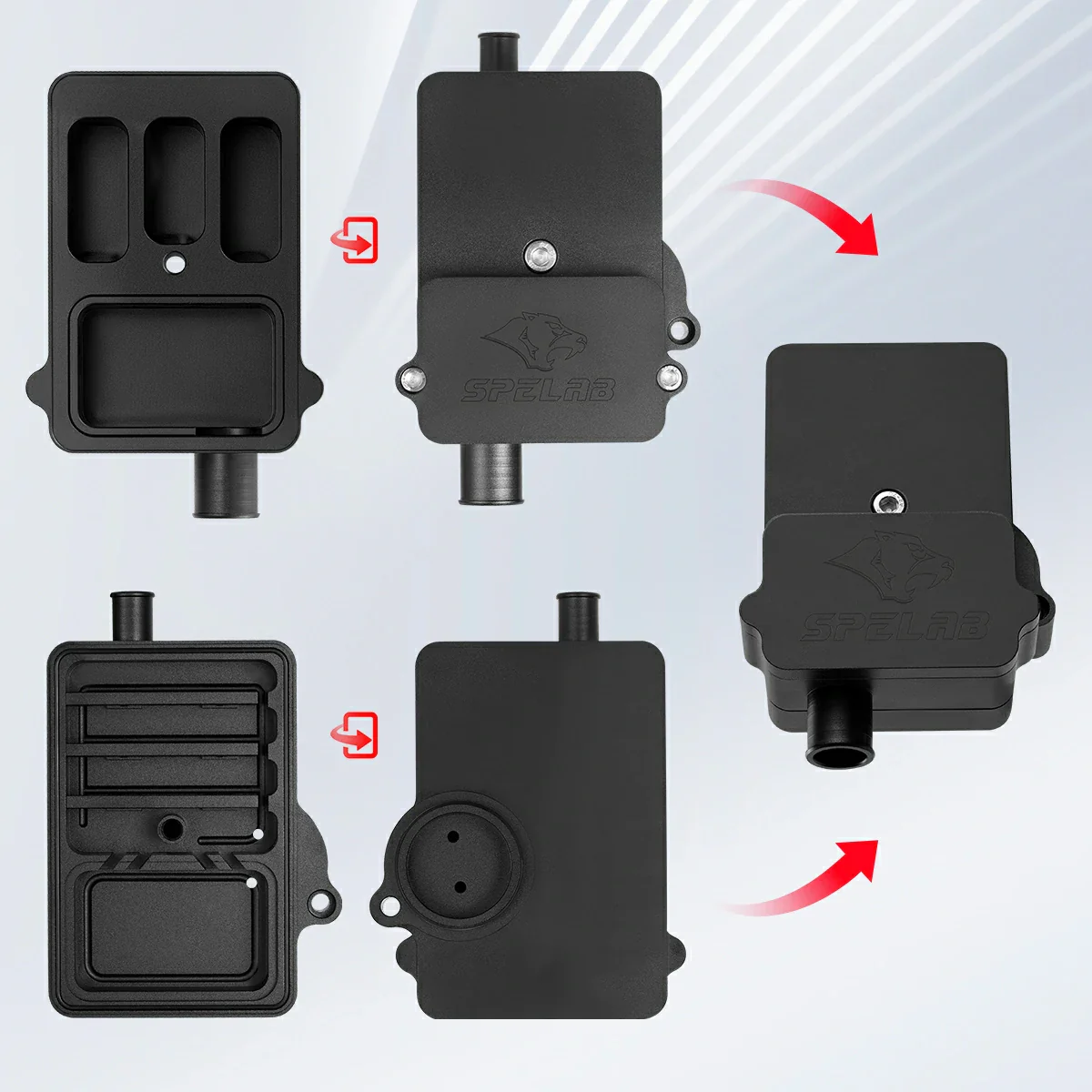 CCV Recirculating Kit for 2011+ Ford 6.7L Powerstroke F250 F350 F450 | SPELAB - Image 11