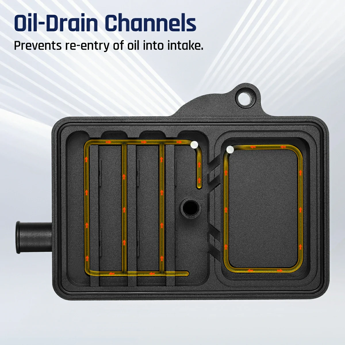CCV Recirculating Kit for 2011+ Ford 6.7L Powerstroke F250 F350 F450 | SPELAB - Image 3