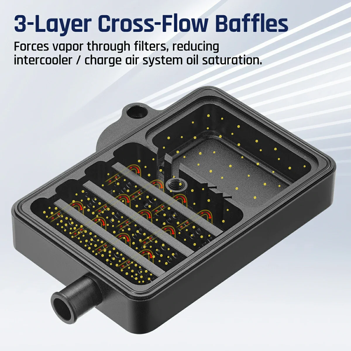 CCV Recirculating Kit for 2011+ Ford 6.7L Powerstroke F250 F350 F450 | SPELAB - Image 4