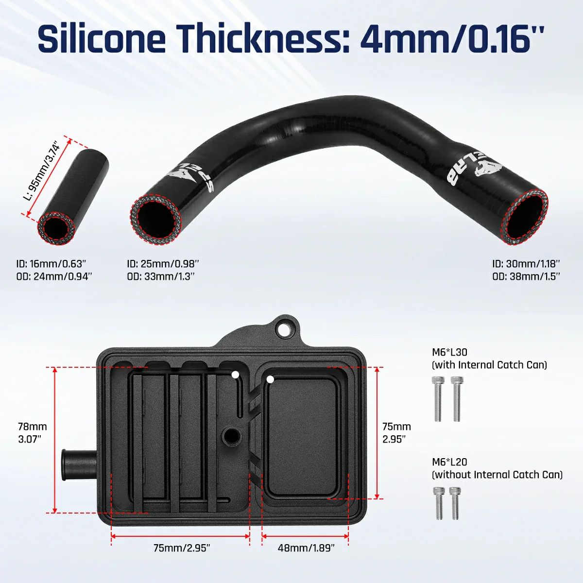 CCV Recirculating Kit for 2011+ Ford 6.7L Powerstroke F250 F350 F450 | SPELAB - Image 5