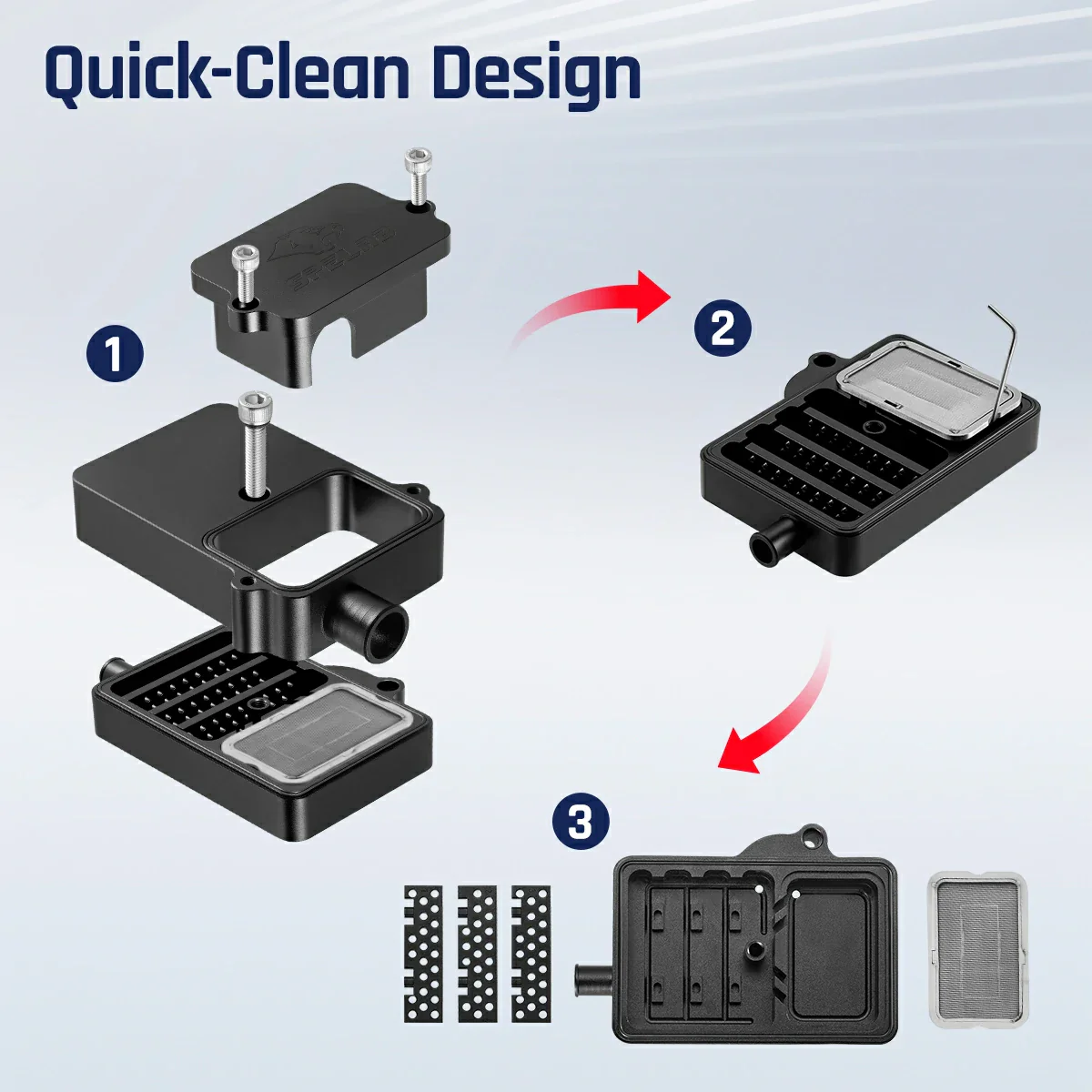 CCV Recirculating Kit for 2011+ Ford 6.7L Powerstroke F250 F350 F450 | SPELAB - Image 7