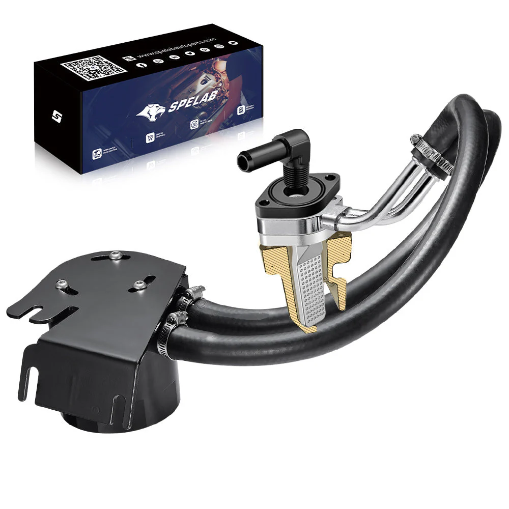 CCV Reroute/Delete Kit 2011-2025 Ford 6.7 Powerstroke F250 F350 F450 w/Catch Can | SPELAB - Image 5