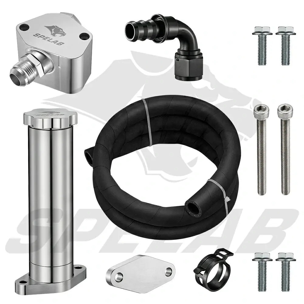 CCV Reroute/Delete kit For 2017-2025 L5P 6.6L Duramax | SPELAB - Image 3