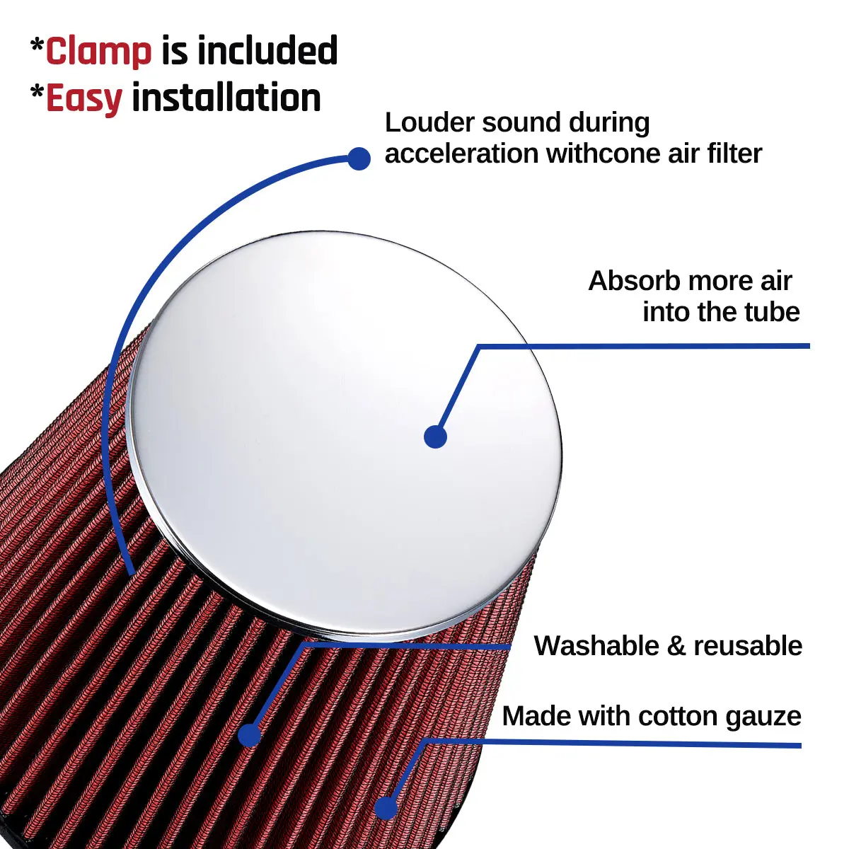 Cold Air Intake Kit For 2003-2007 Dodge Ram 2500/3500 5.9L L6 Diesel | SPELAB - Image 5