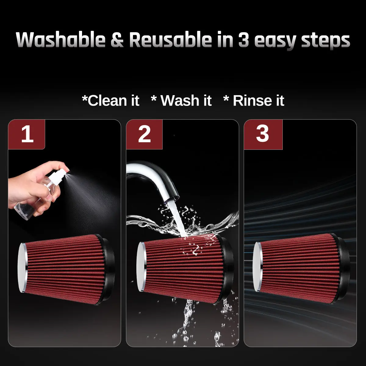 Cold Air Intake Kit For 2003-2007 Dodge Ram 2500/3500 5.9L L6 Diesel | SPELAB - Image 6