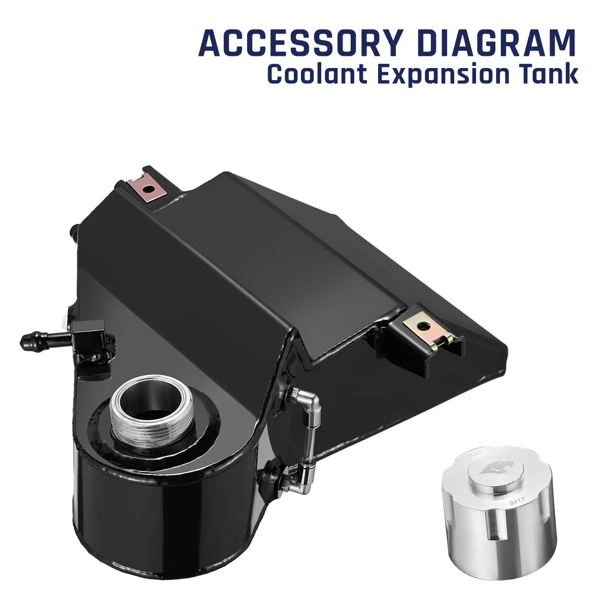 Coolant Reservoir for 2003-2007 Ford 6.0L Powerstroke Coolant Overflow Tank | SPELAB - Image 14