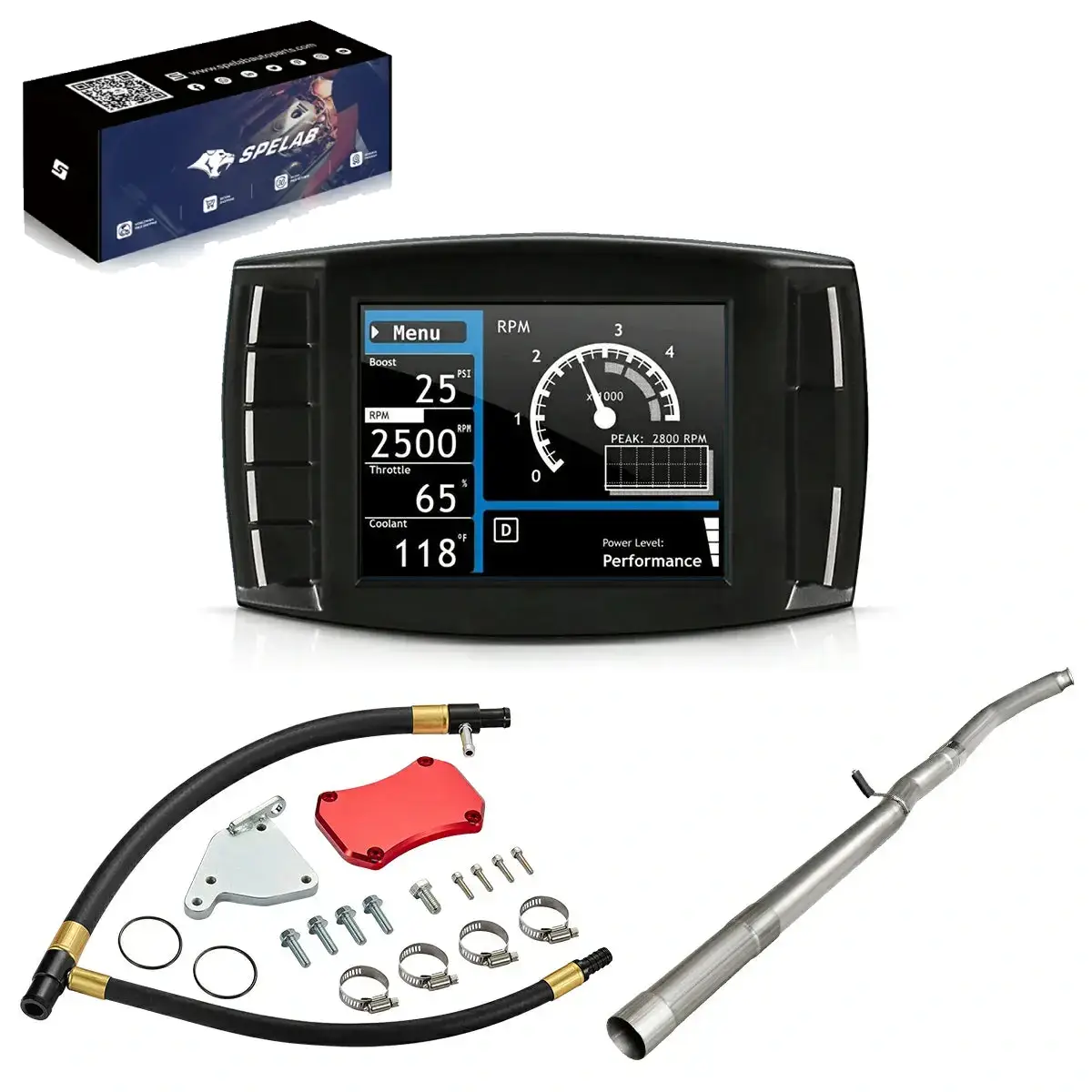 Diesel Tuner EGR/DPF/DEF Delete 2011-2016 LML 6.6L Duramax All-in-One Kit | SPELAB - Image 12