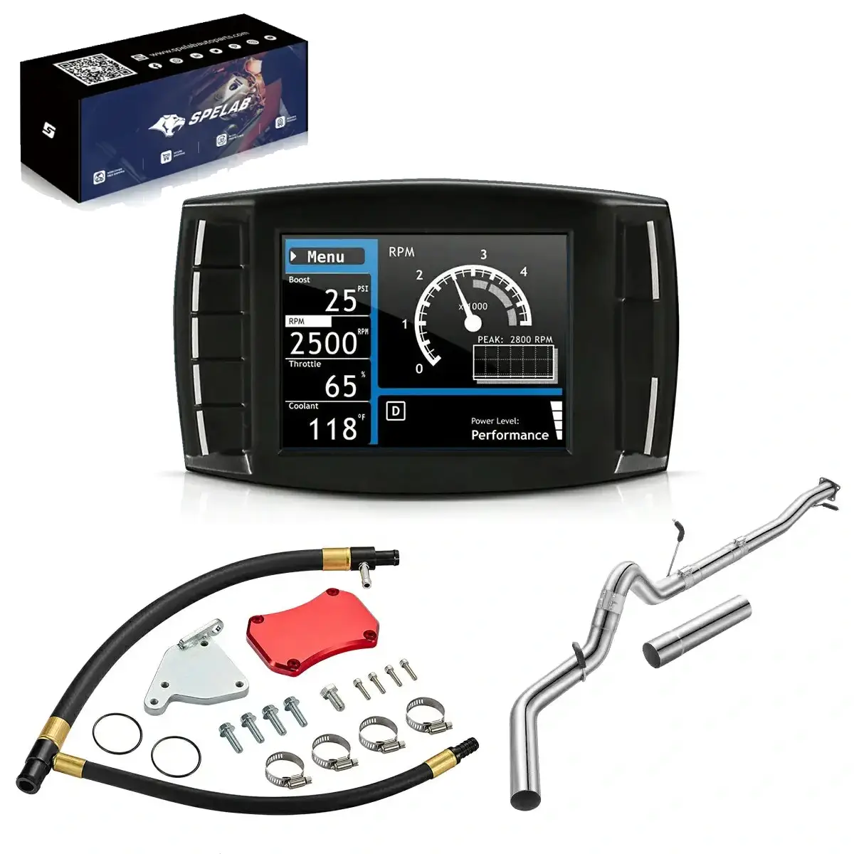 Diesel Tuner EGR/DPF/DEF Delete 2011-2016 LML 6.6L Duramax All-in-One Kit | SPELAB - Image 14