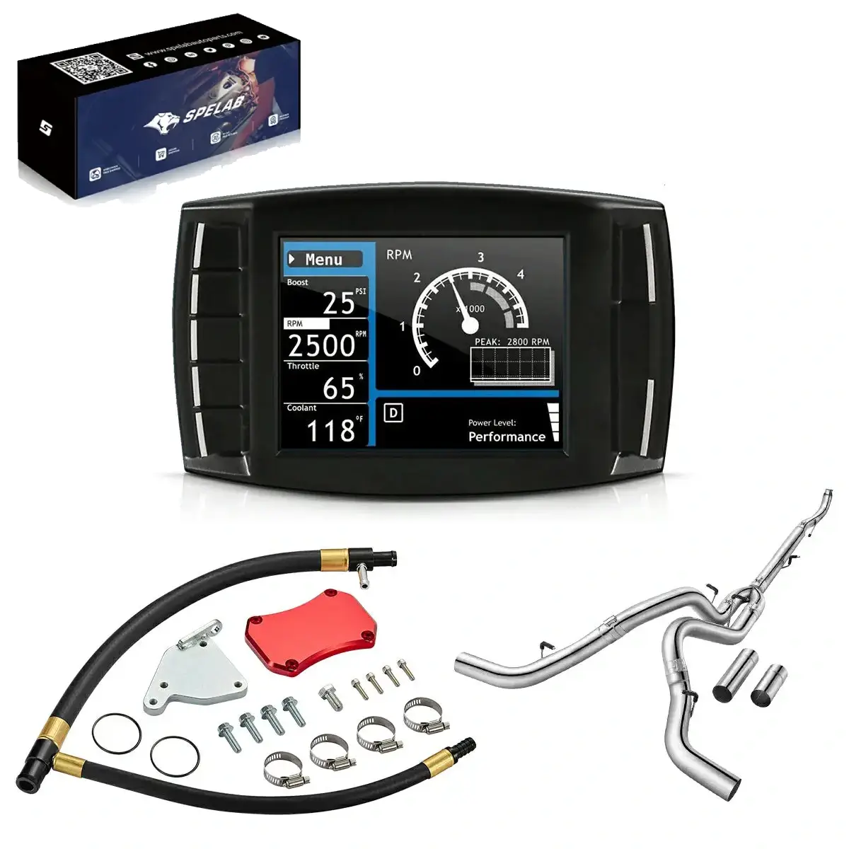 Diesel Tuner EGR/DPF/DEF Delete 2011-2016 LML 6.6L Duramax All-in-One Kit | SPELAB - Image 17