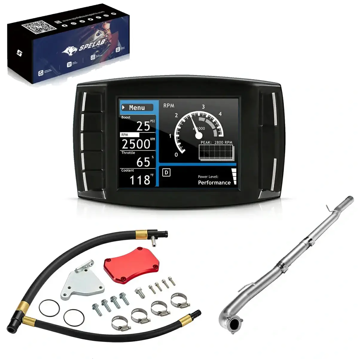 Diesel Tuner EGR/DPF/DEF Delete 2011-2016 LML 6.6L Duramax All-in-One Kit | SPELAB - Image 18