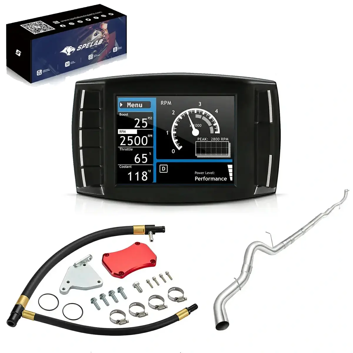 Diesel Tuner EGR/DPF/DEF Delete 2011-2016 LML 6.6L Duramax All-in-One Kit | SPELAB - Image 19