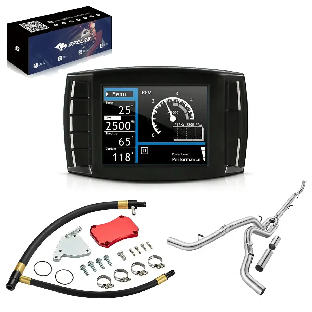 Diesel Tuner EGR/DPF/DEF Delete 2011-2016 LML 6.6L Duramax All-in-One Kit | SPELAB - Image 21