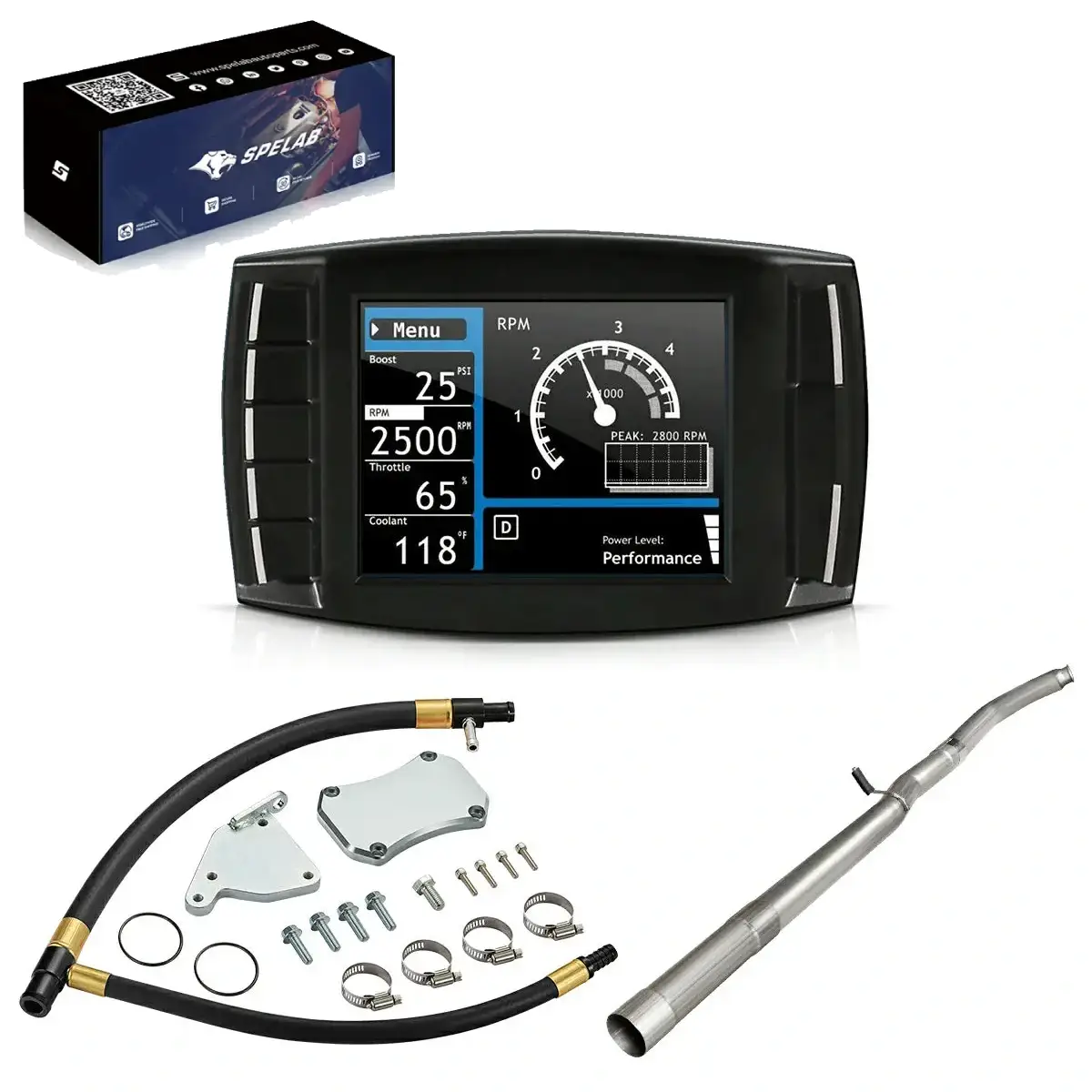 Diesel Tuner EGR/DPF/DEF Delete 2011-2016 LML 6.6L Duramax All-in-One Kit | SPELAB - Image 22