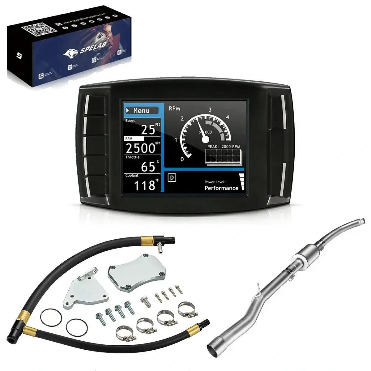Diesel Tuner EGR/DPF/DEF Delete 2011-2016 LML 6.6L Duramax All-in-One Kit | SPELAB - Image 23