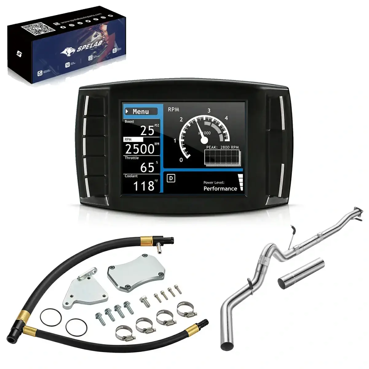 Diesel Tuner EGR/DPF/DEF Delete 2011-2016 LML 6.6L Duramax All-in-One Kit | SPELAB - Image 24
