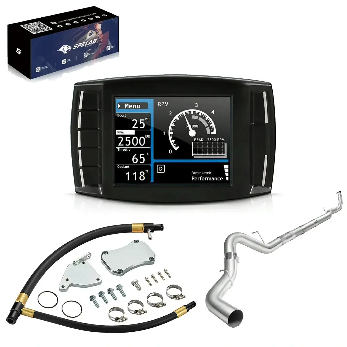 Diesel Tuner EGR/DPF/DEF Delete 2011-2016 LML 6.6L Duramax All-in-One Kit | SPELAB - Image 26