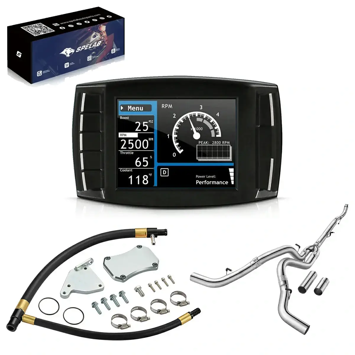 Diesel Tuner EGR/DPF/DEF Delete 2011-2016 LML 6.6L Duramax All-in-One Kit | SPELAB - Image 27