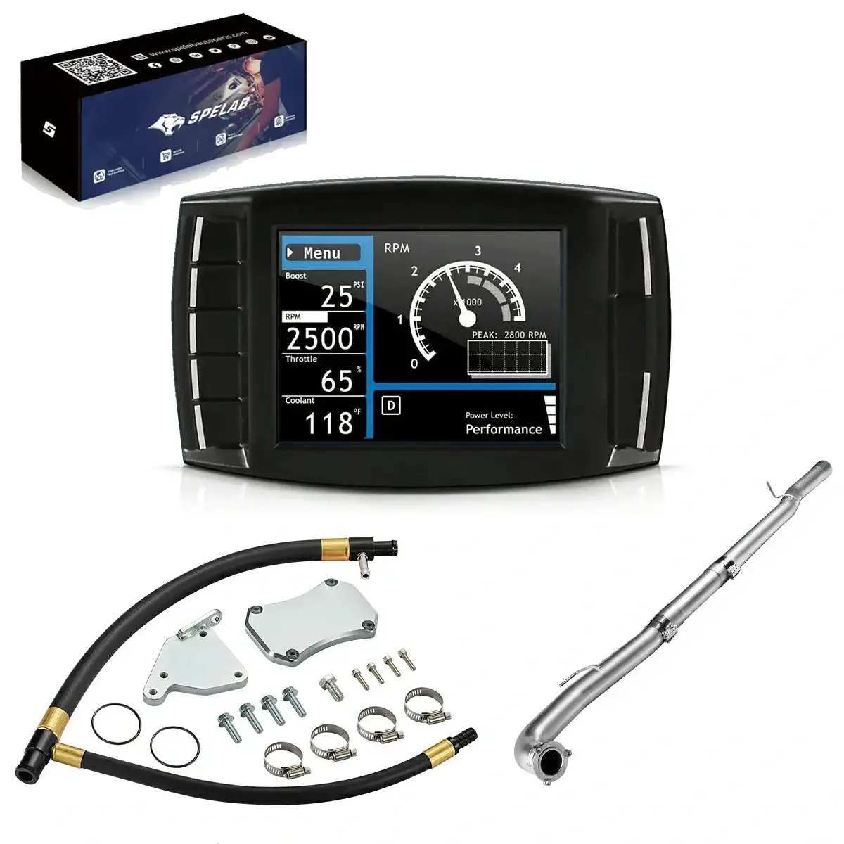 Diesel Tuner EGR/DPF/DEF Delete 2011-2016 LML 6.6L Duramax All-in-One Kit | SPELAB - Image 28