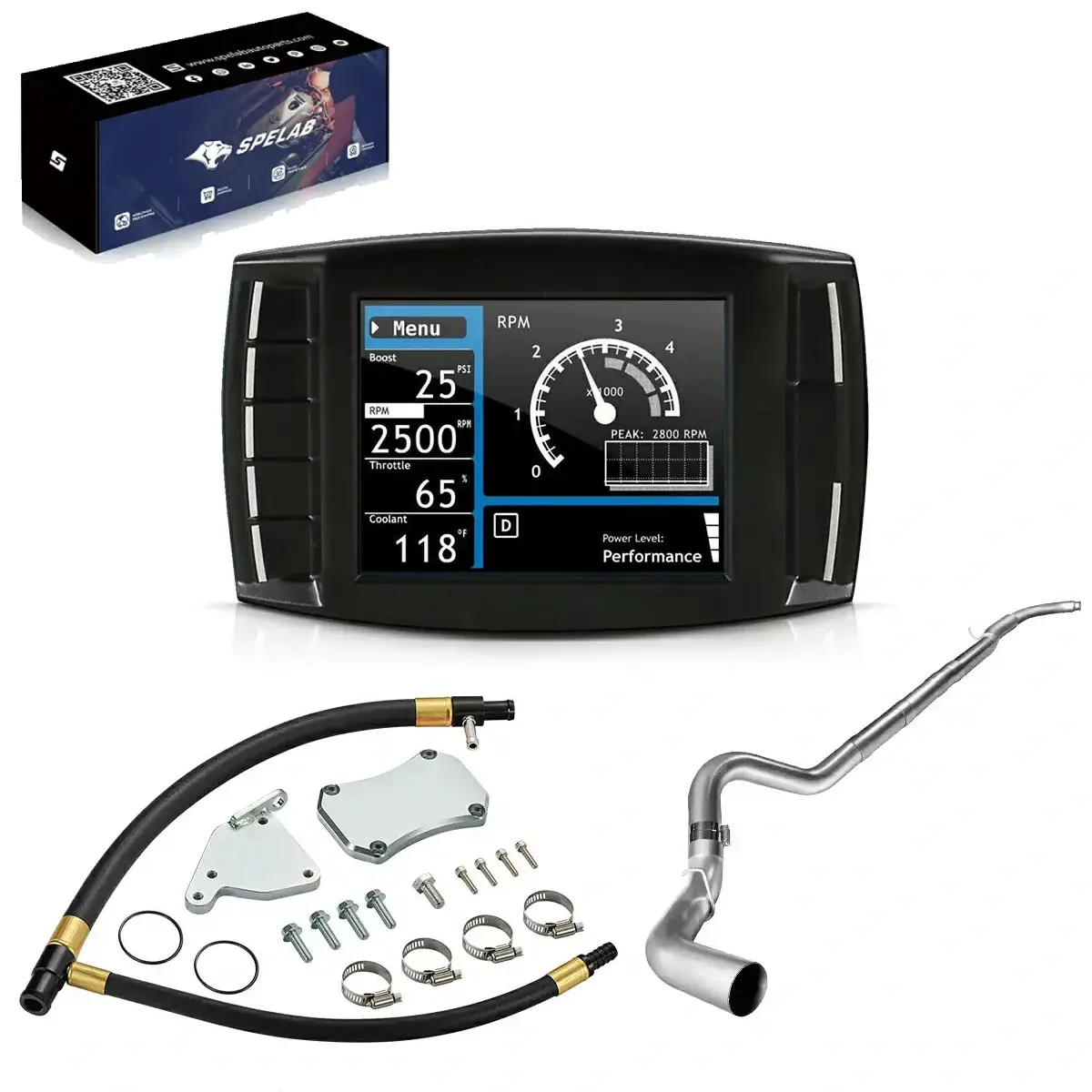Diesel Tuner EGR/DPF/DEF Delete 2011-2016 LML 6.6L Duramax All-in-One Kit | SPELAB - Image 29