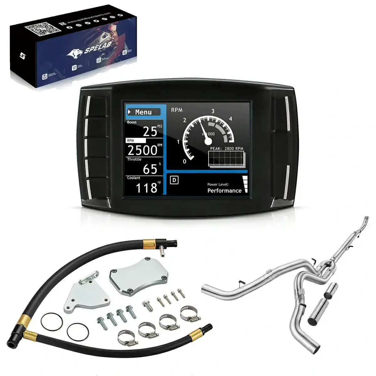 Diesel Tuner EGR/DPF/DEF Delete 2011-2016 LML 6.6L Duramax All-in-One Kit | SPELAB - Image 30